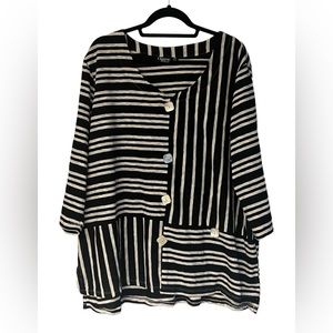Onque Casual Striped Top